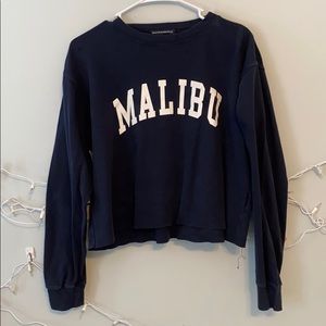 Brandy Melville cut off shirt